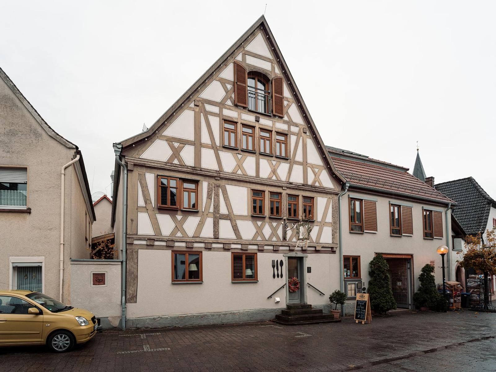 Landgasthof Zum Hasen Kleinwallstadt Buitenkant foto